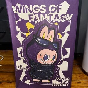 Popmart Labubu Pronounce X Wings of Fantasy Vinyl Doll